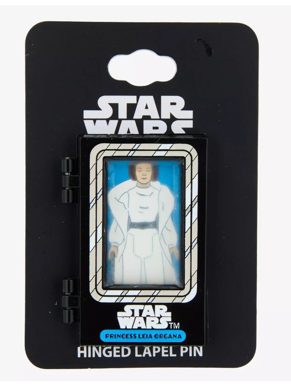 Star Wars Princess Leia Action Figure Hinged Enamel Pin